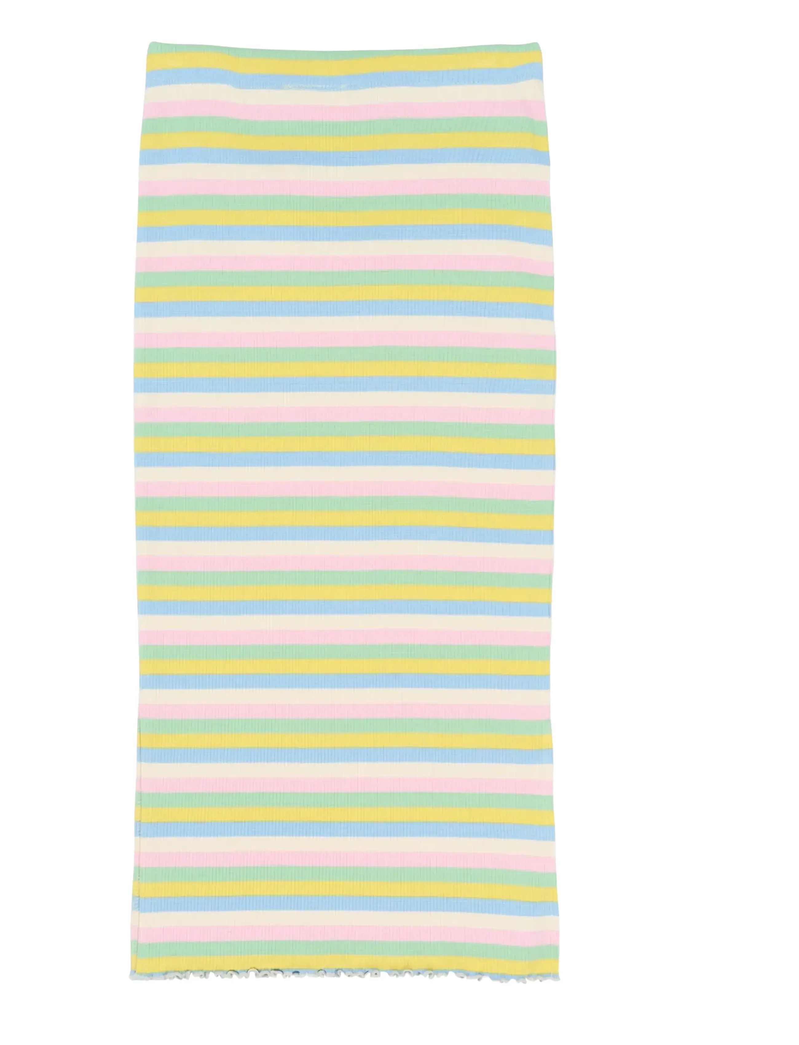 The New - TNStella Long Rib Skirt - maxi skirt - multi striped - 2