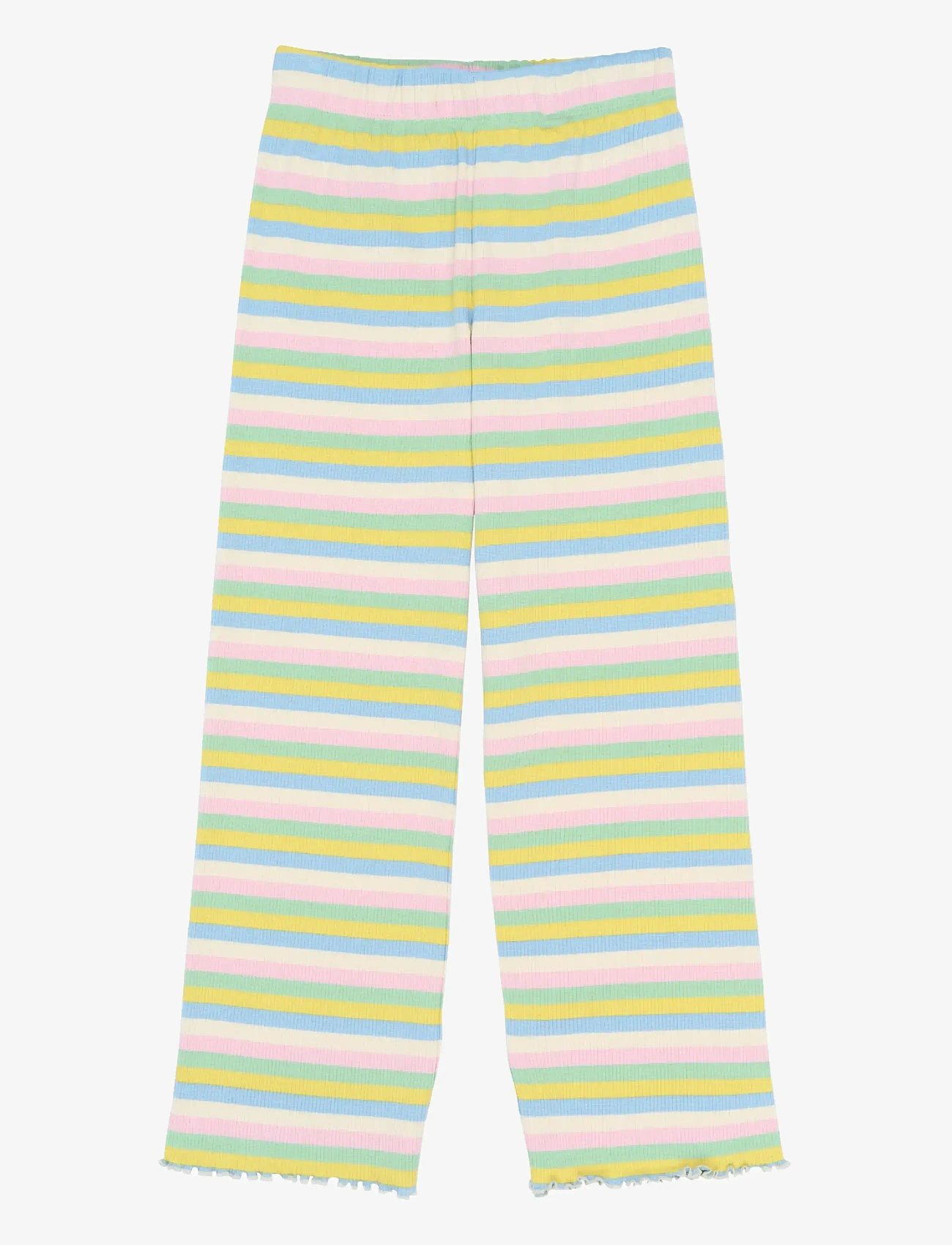The New - TNStella Wide Rib Pants - bukser - multi striped - 0