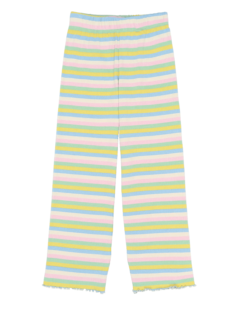 The New - TNStella Wide Rib Pants - bukser - multi striped - 0