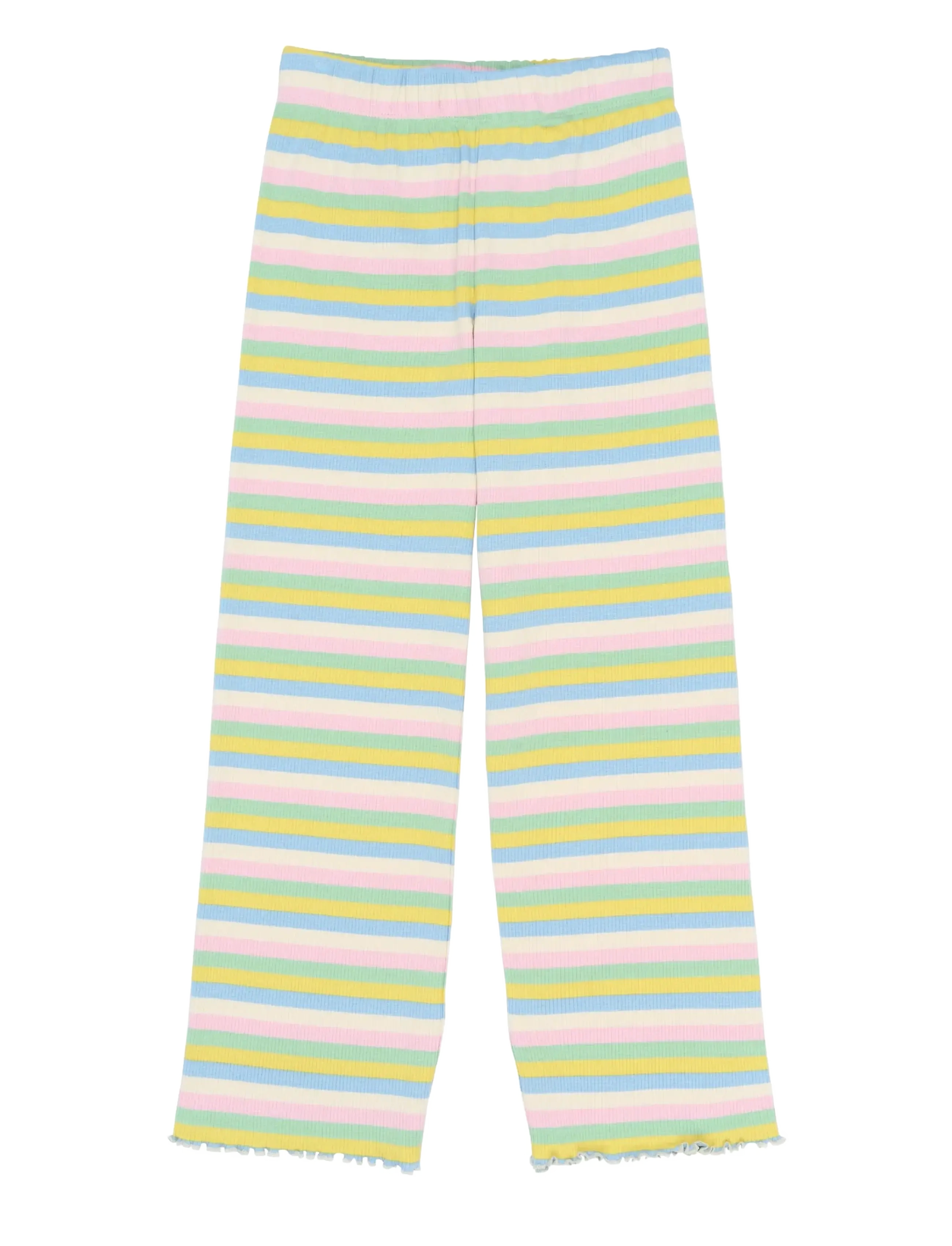 The New TNStella Wide Rib Pants - Bukser - MULTI STRIPED / multi