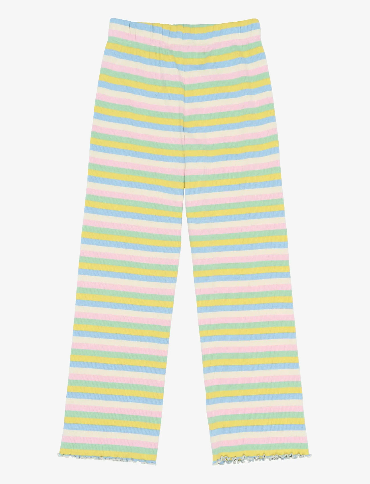The New - TNStella Wide Rib Pants - bukser - multi striped - 1