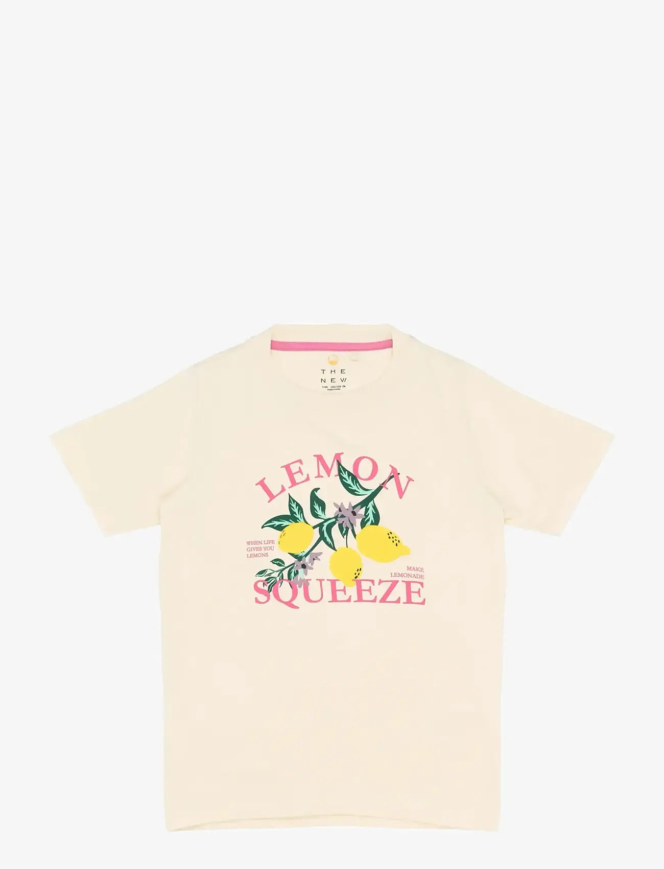 The New - TNSabrina S_S Tee - kortärmade t-shirts - gardenia - 1