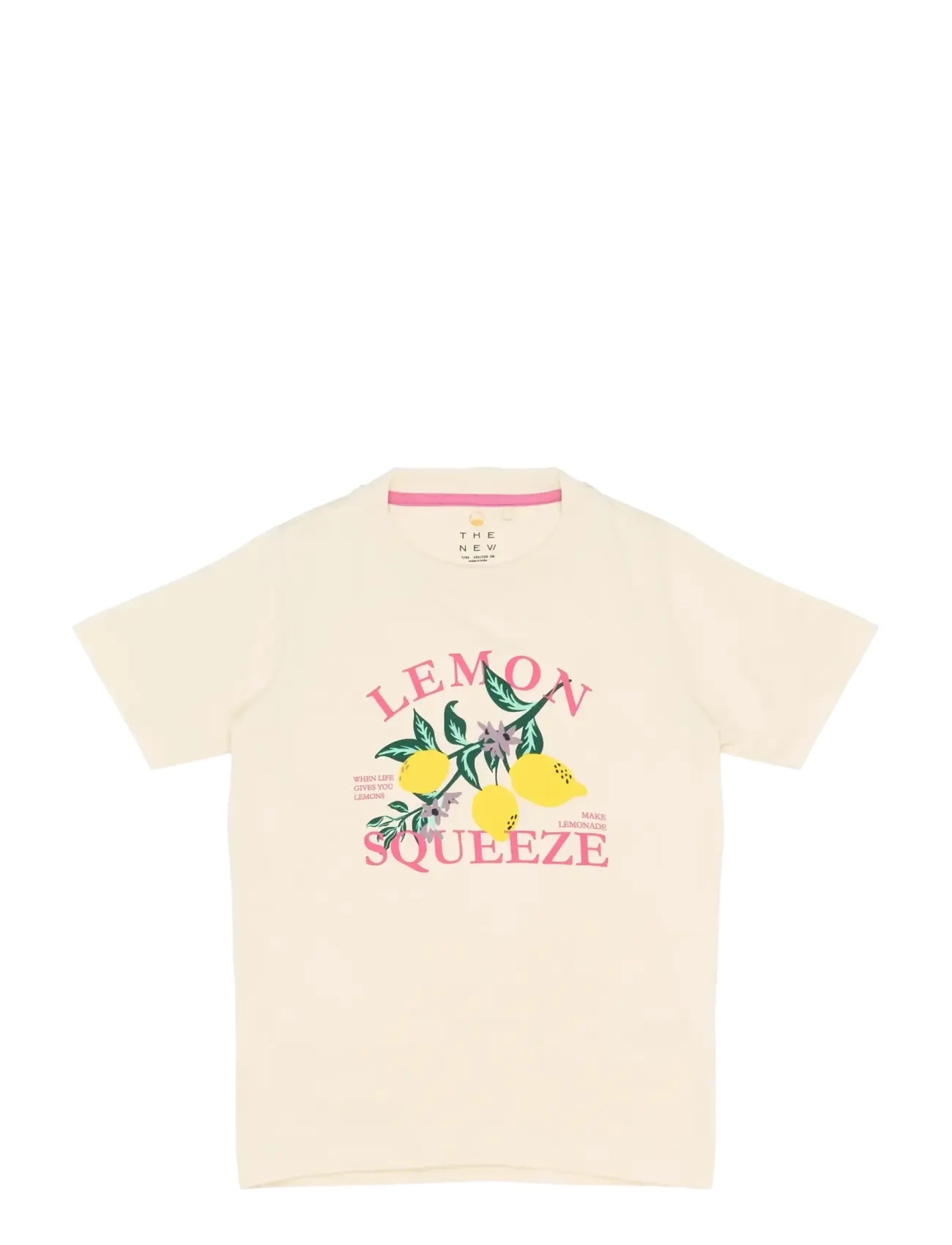 The New TNSabrina S_S Tee - Toppar & T-shirts - GARDENIA / cream