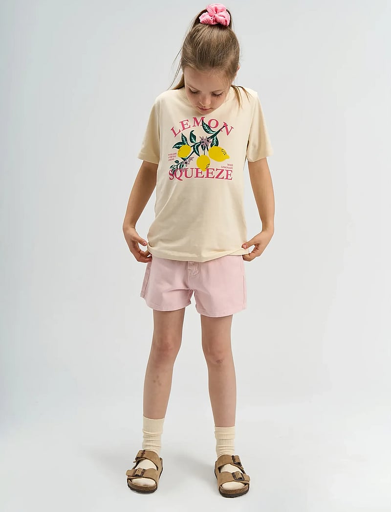 The New - TNSabrina S_S Tee - kortärmade t-shirts - gardenia - 0
