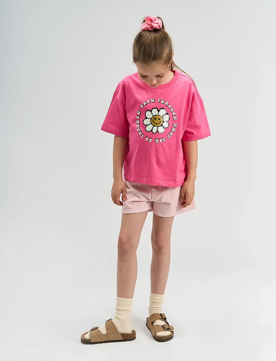 The New - TNSkye OS S_S Tee - kortärmade t-shirts - carmine rose - 0