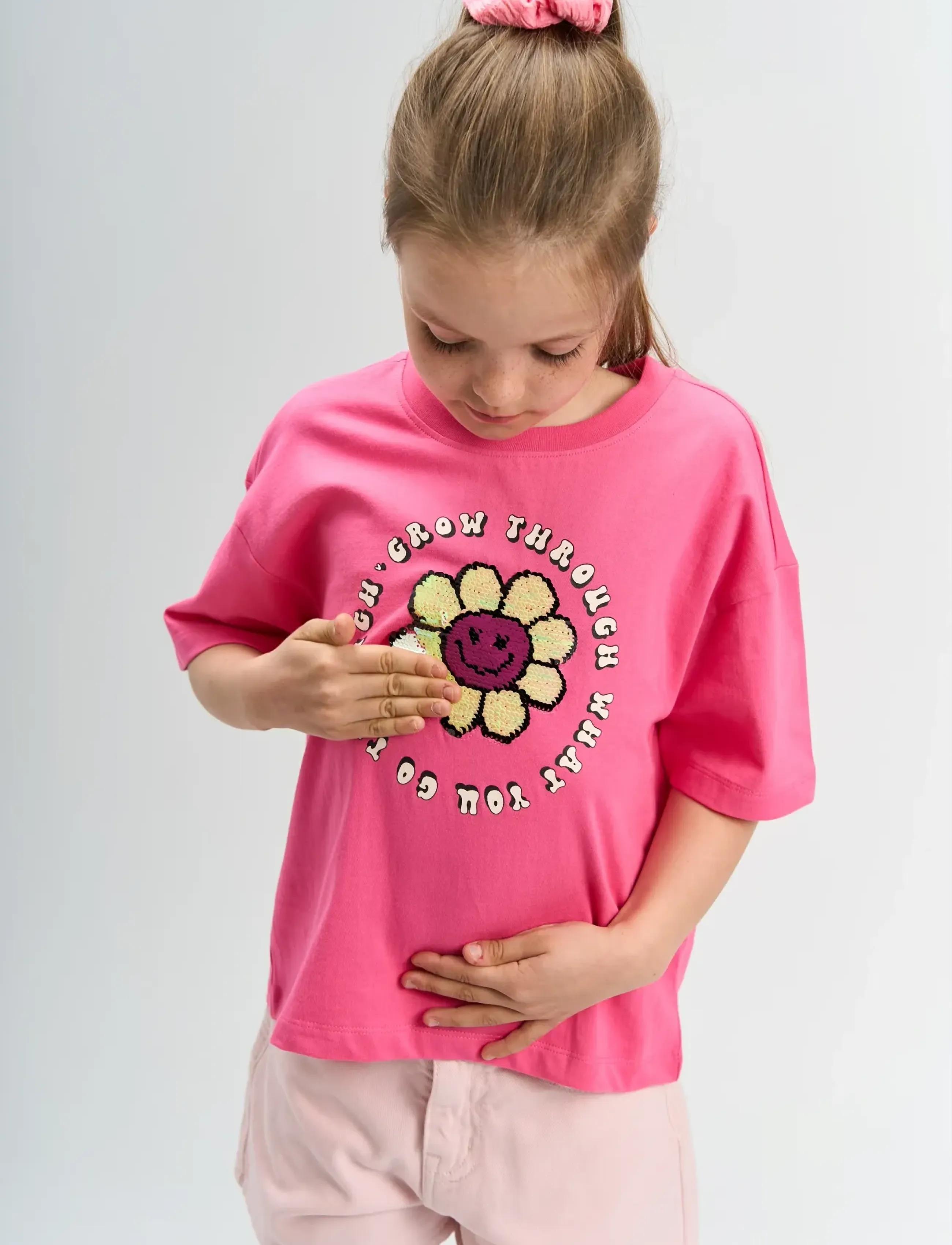 The New - TNSkye OS S_S Tee - kortærmede t-shirts - carmine rose - 4
