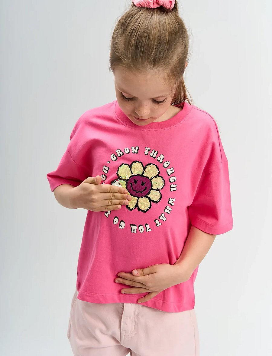 The New - TNSkye OS S_S Tee - kurzärmelige - carmine rose - 4