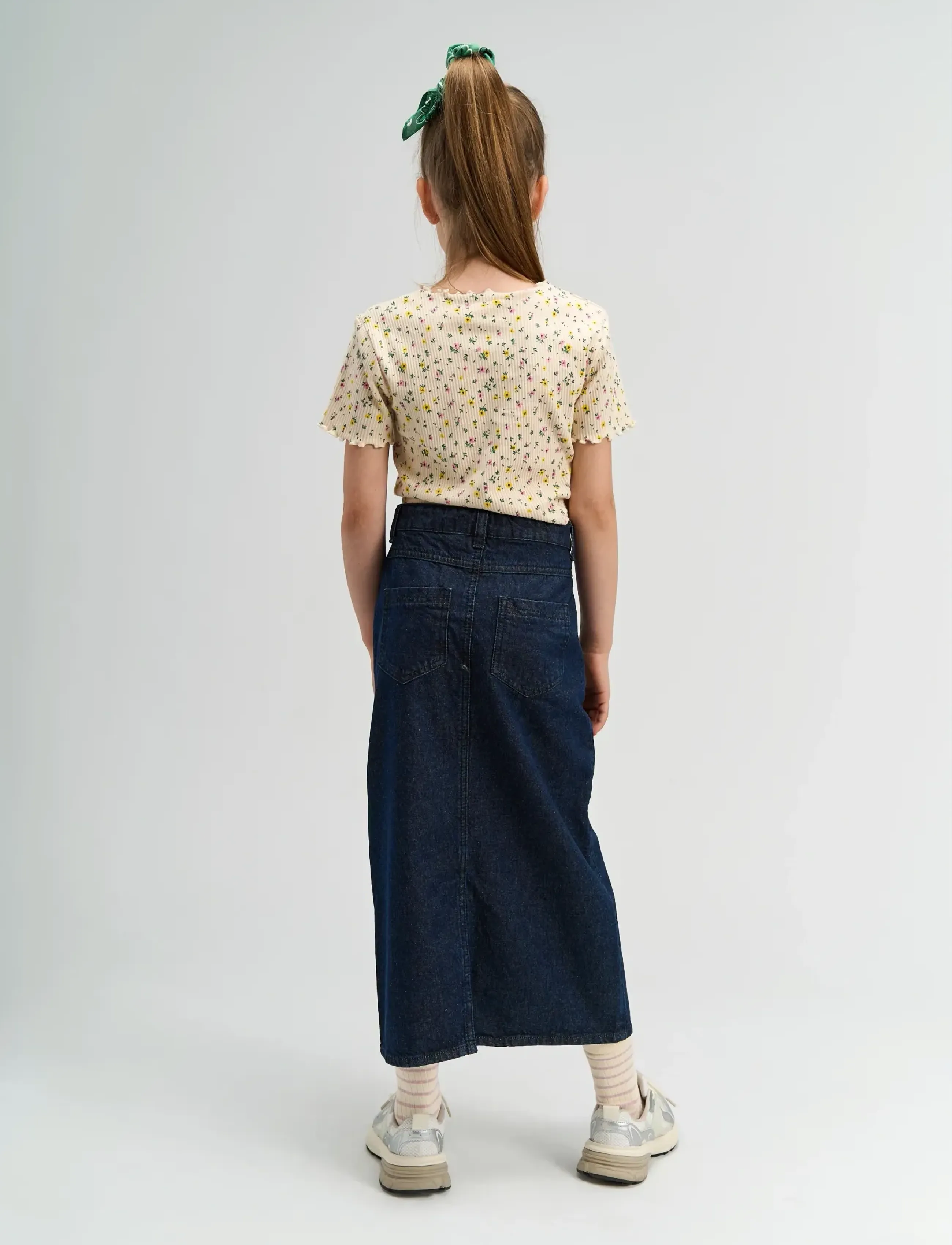 The New - TNSummer S_S Rib Tee - t-shirts à manches courtes - gardenia aop - 3