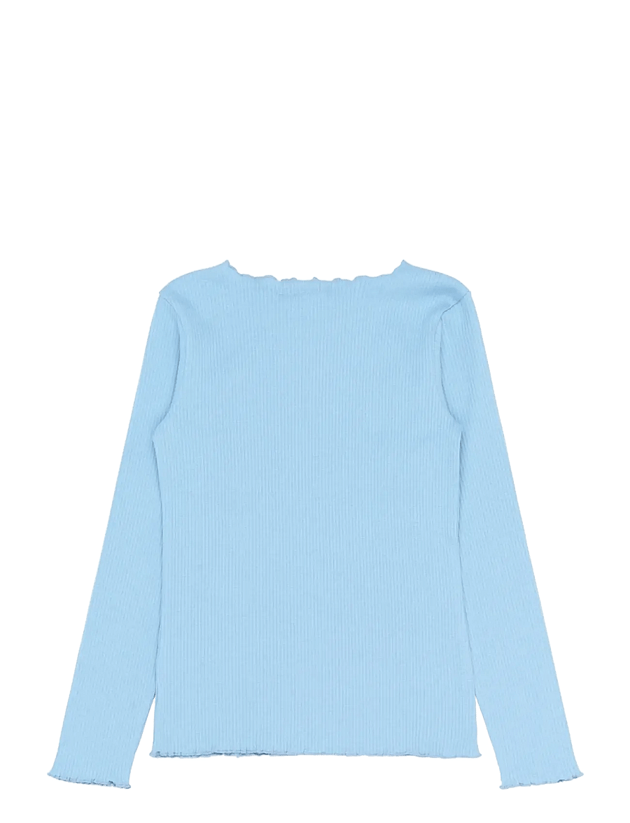 The New - TNRya L_S Rib Tee - pikkade varrukatega t-särgid - forever blue - 1