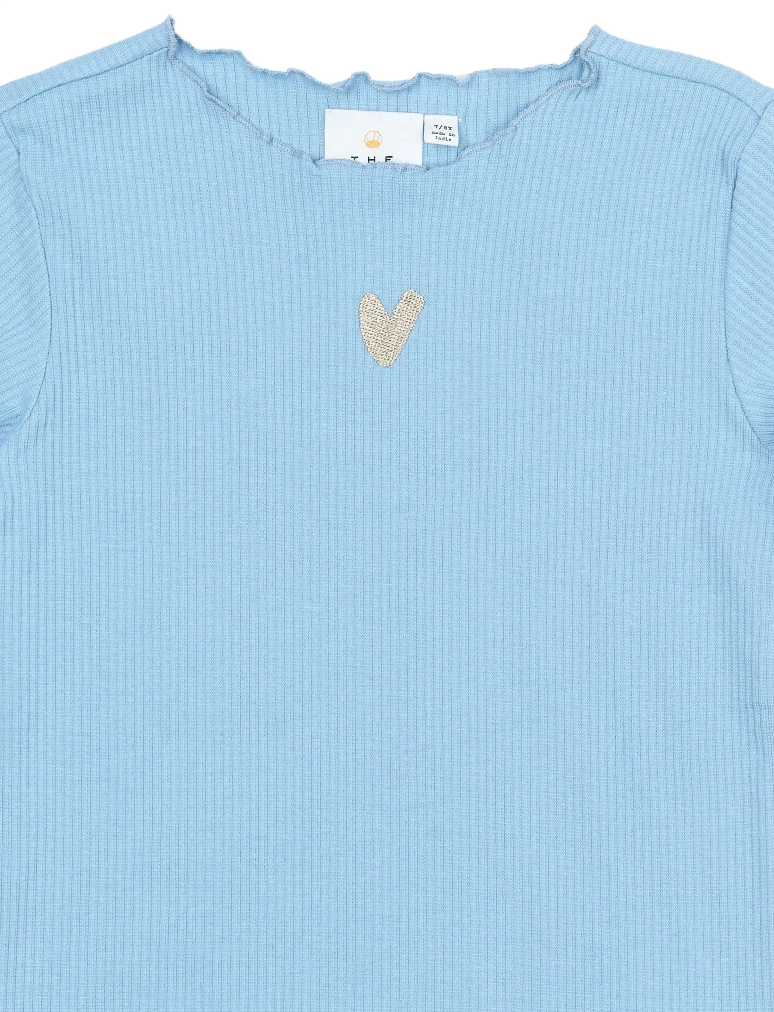 The New - TNRya L_S Rib Tee - letnie okazje - forever blue - 2