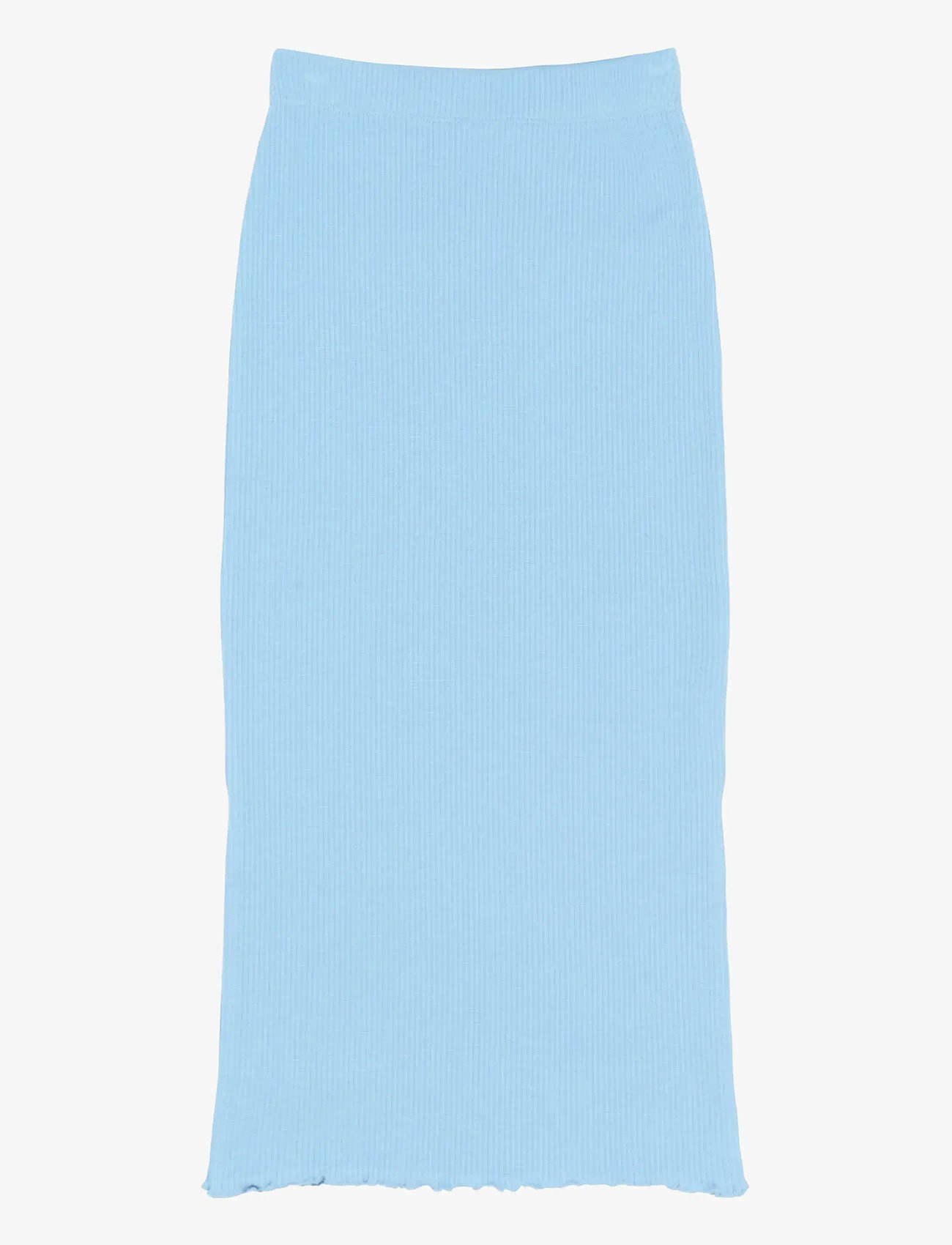 The New - TNRya Long Rib Skirt - forever blue - 0