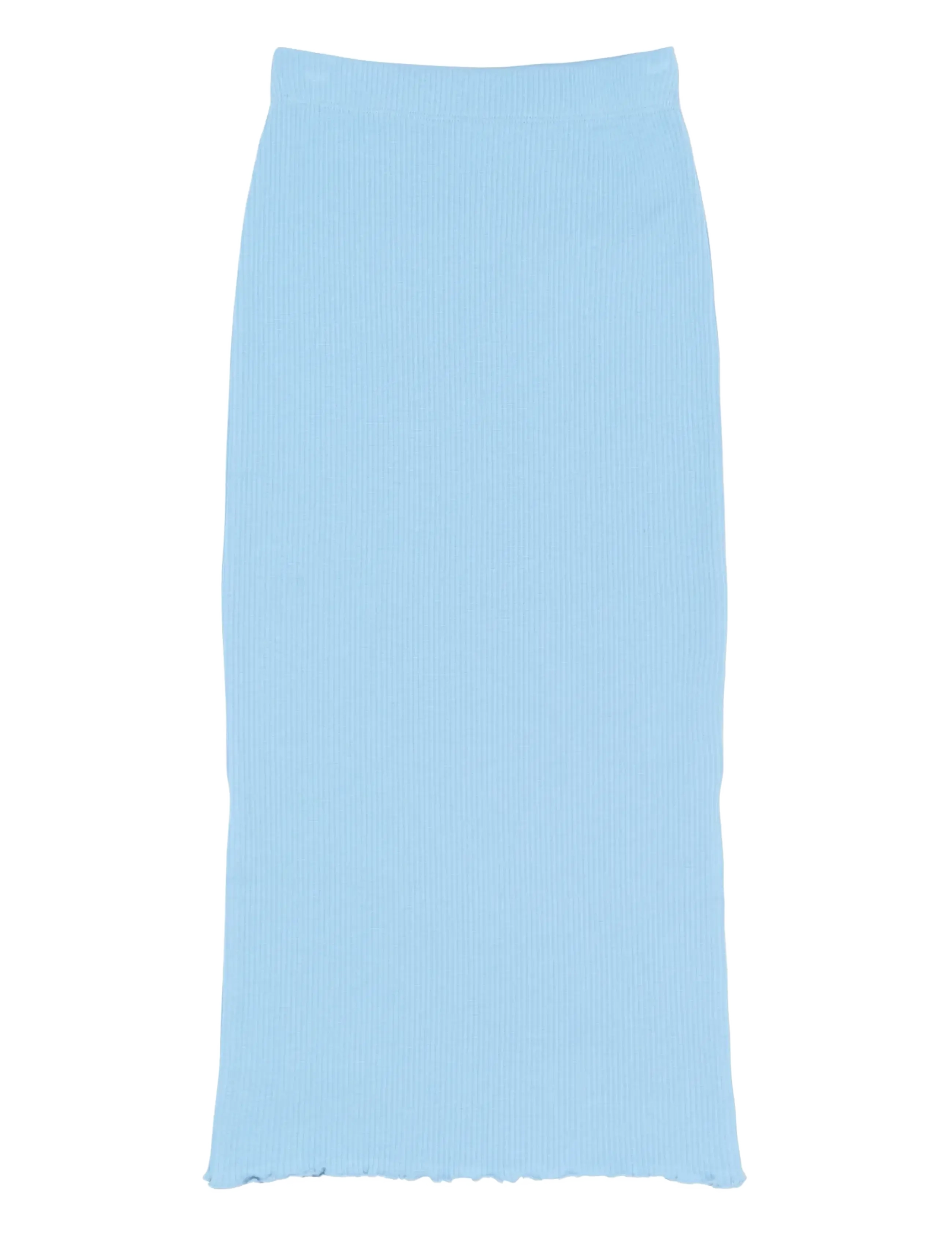 The New TNRya Long Rib Skirt - Kjoler & Nederdele - FOREVER BLUE / blue