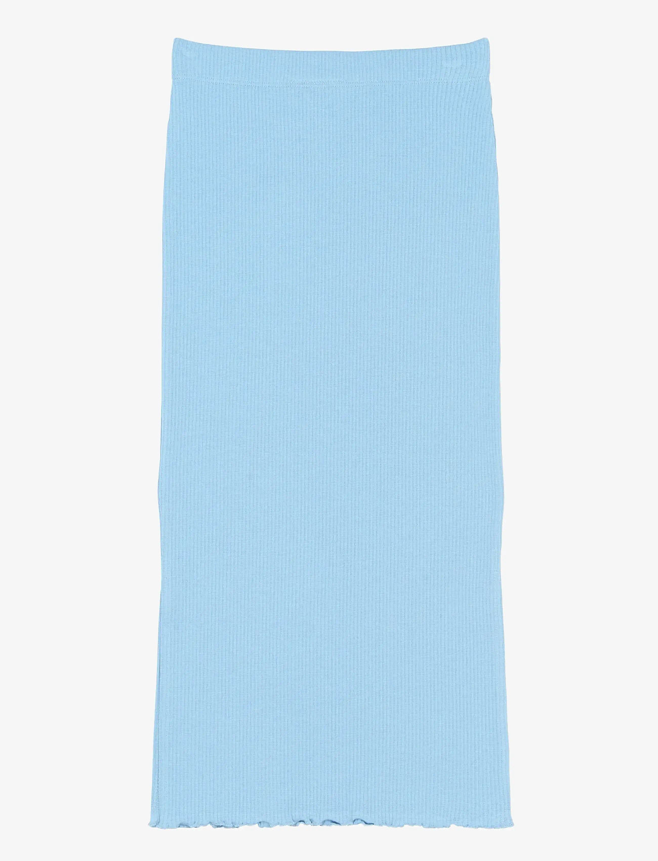 The New - TNRya Long Rib Skirt - forever blue - 1