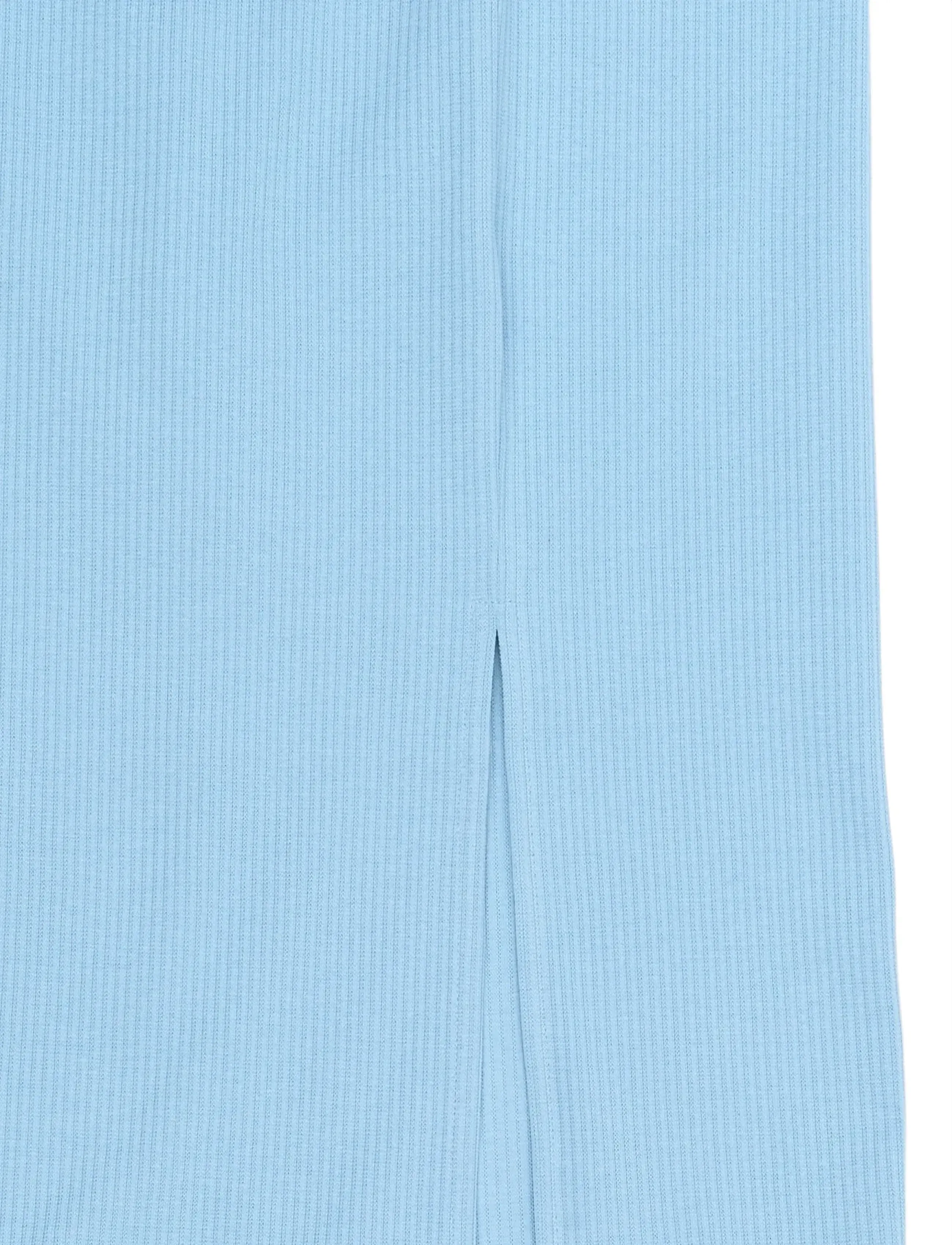 The New - TNRya Long Rib Skirt - forever blue - 2