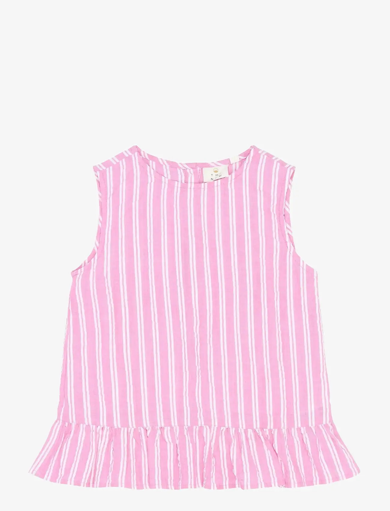 The New - TNShirley S_L Top - blusen & tuniken - carmine rose striped - 1