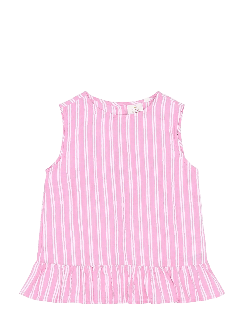 The New - TNShirley S_L Top - blusen & tuniken - carmine rose striped - 1