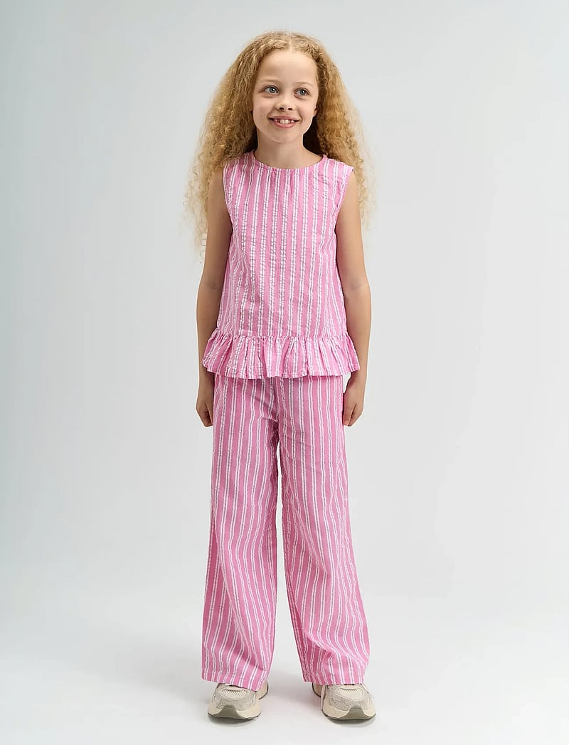 The New - TNShirley S_L Top - blusen & tuniken - carmine rose striped - 0