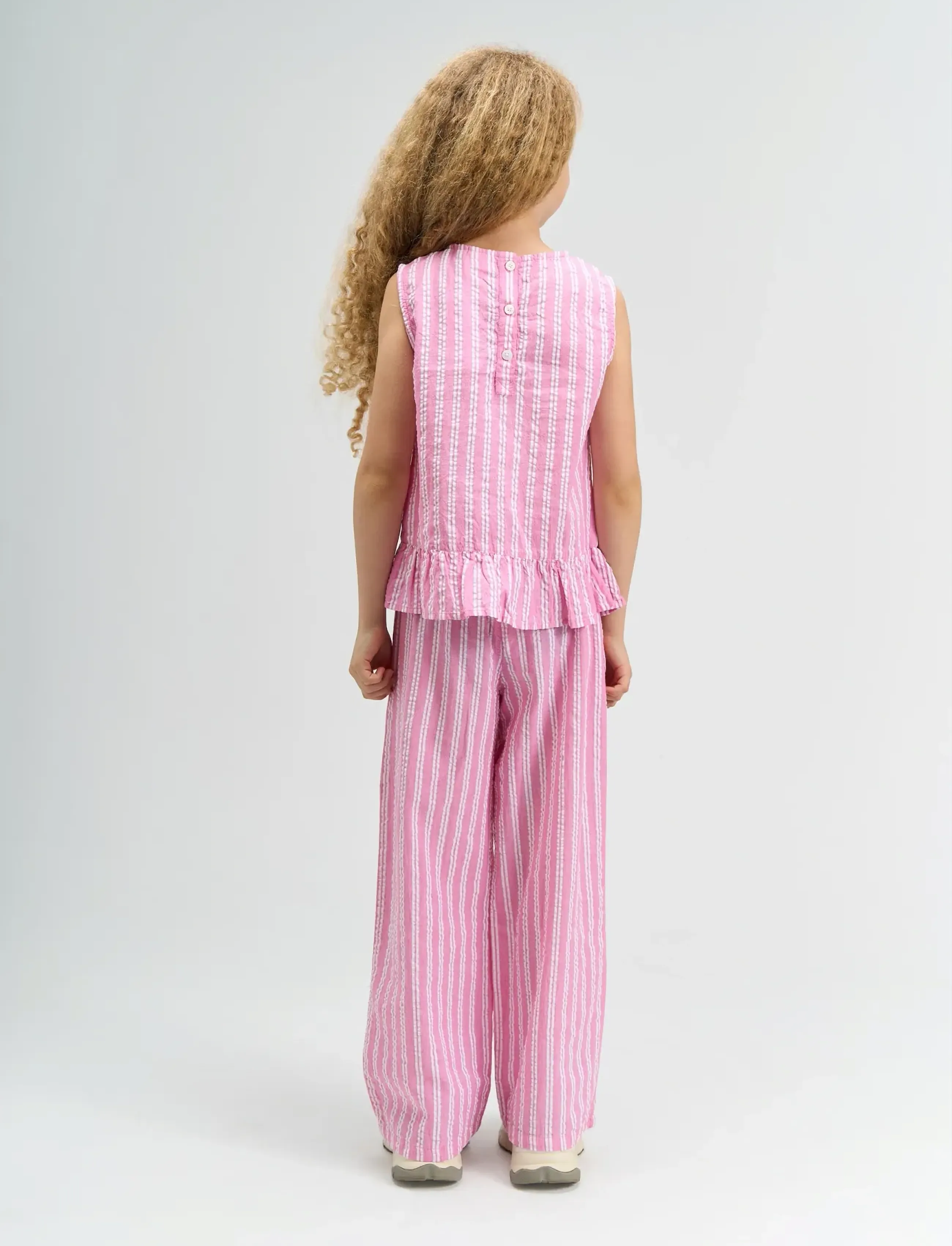 The New - TNShirley S_L Top - blouses & tunics - carmine rose striped - 4