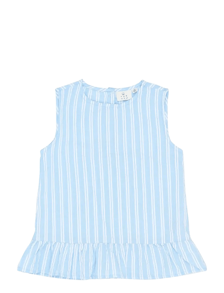 The New - TNShirley S_L Top - pluusid ja tuunikad - forever blue striped - 1