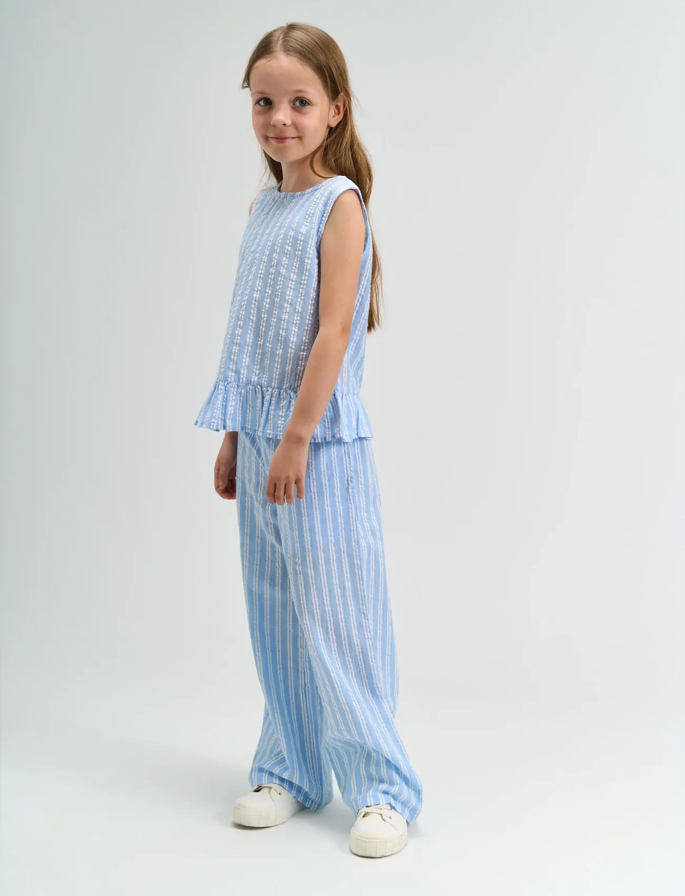The New - TNShirley S_L Top - blouses & tunics - forever blue striped - 3