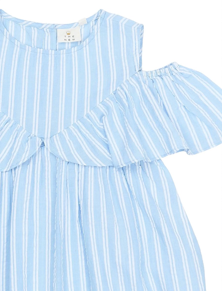 The New - TNShirley S_L Dress - Ærmeløse hverdagskjoler - forever blue striped - 4
