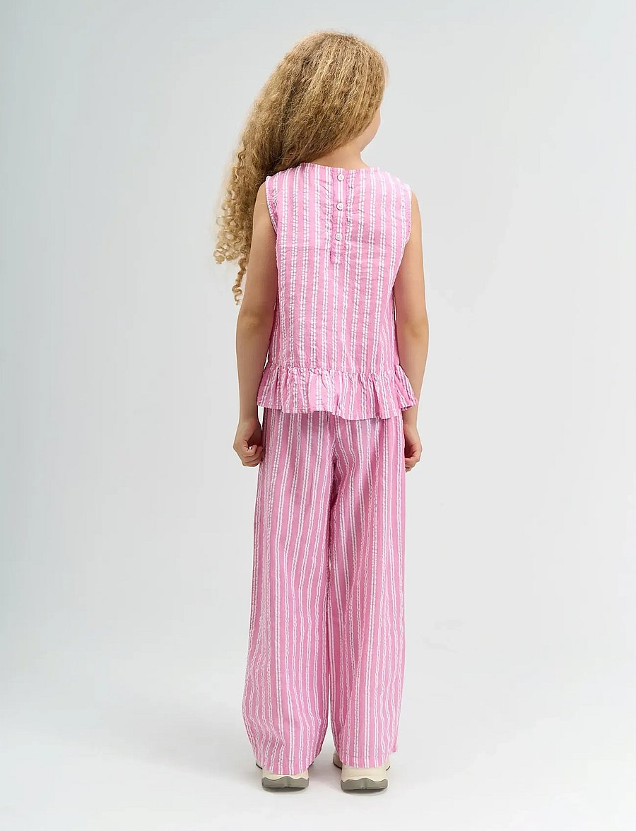 The New - TNShirley Wide Pants - einkaufen nach alter von - carmine rose striped - 3