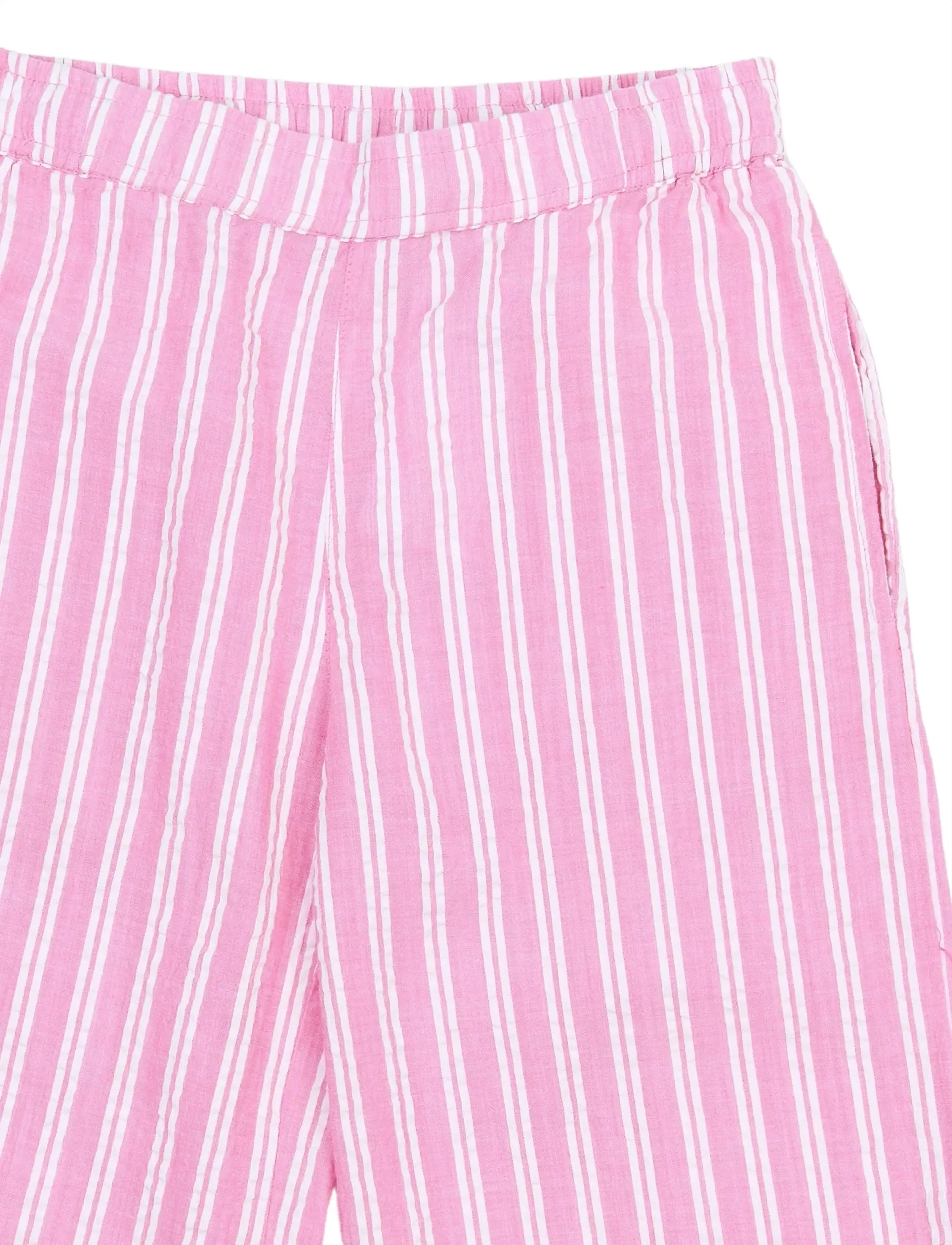 The New - TNShirley Wide Pants - trousers - carmine rose striped - 4