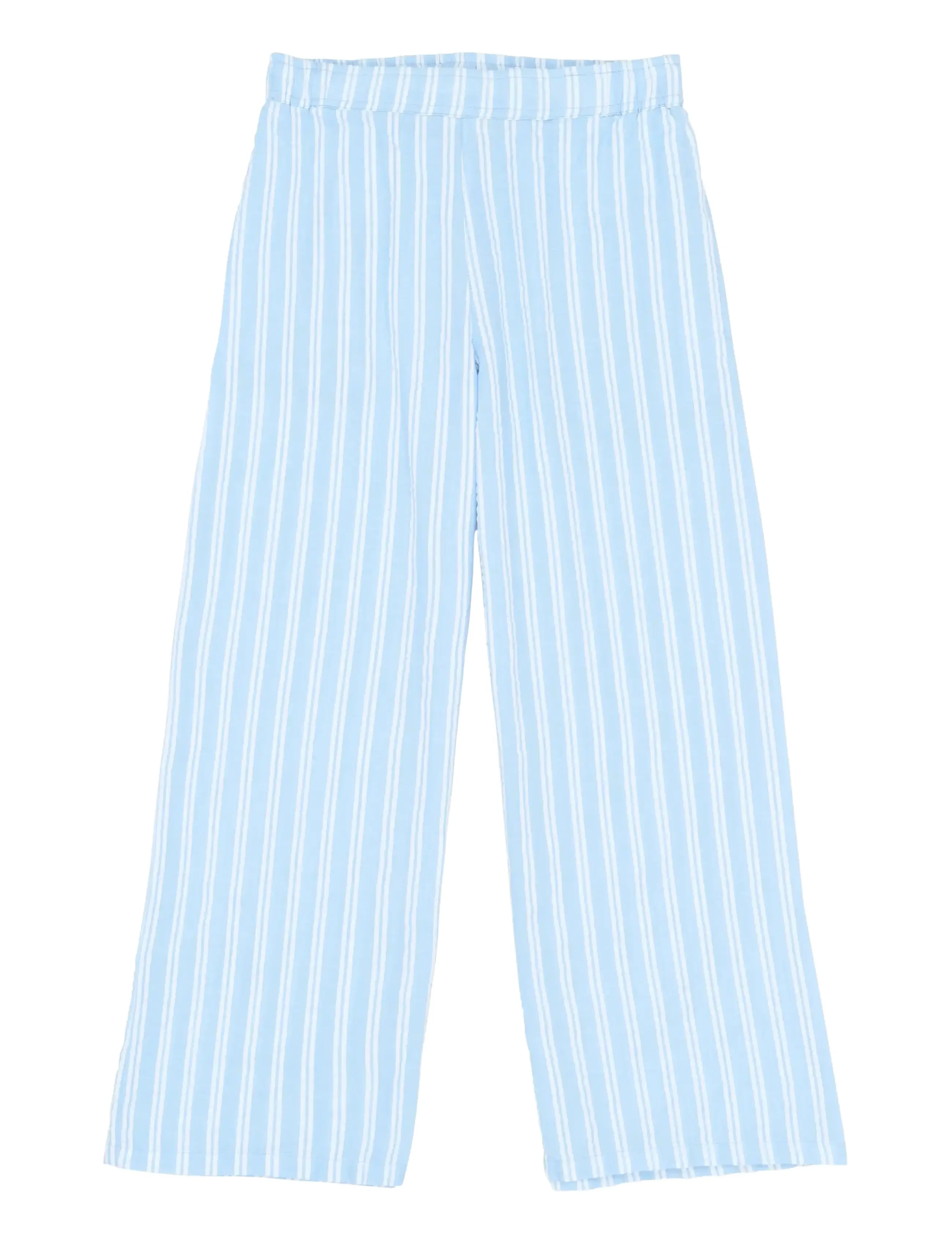 The New TNShirley Wide Pants - Bukser - FOREVER BLUE STRIPED / blue