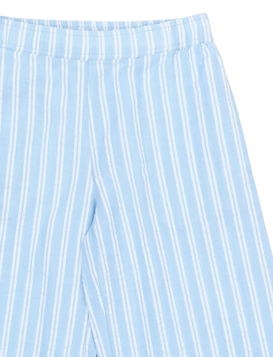 The New - TNShirley Wide Pants - bukser - forever blue striped - 5
