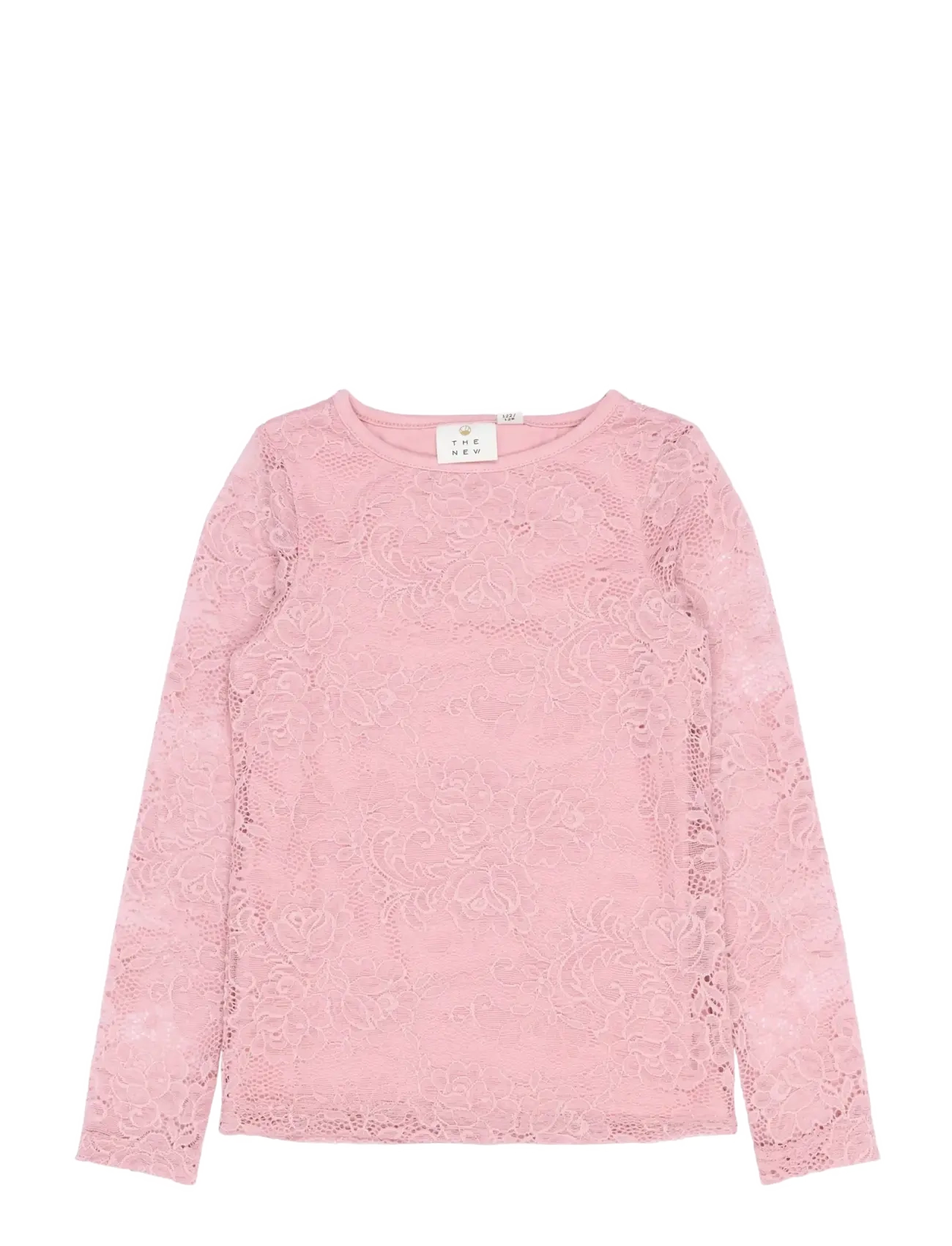 The New TNSybil L_S Lace Tee - Bodid - SILVER PINK / pink/rose