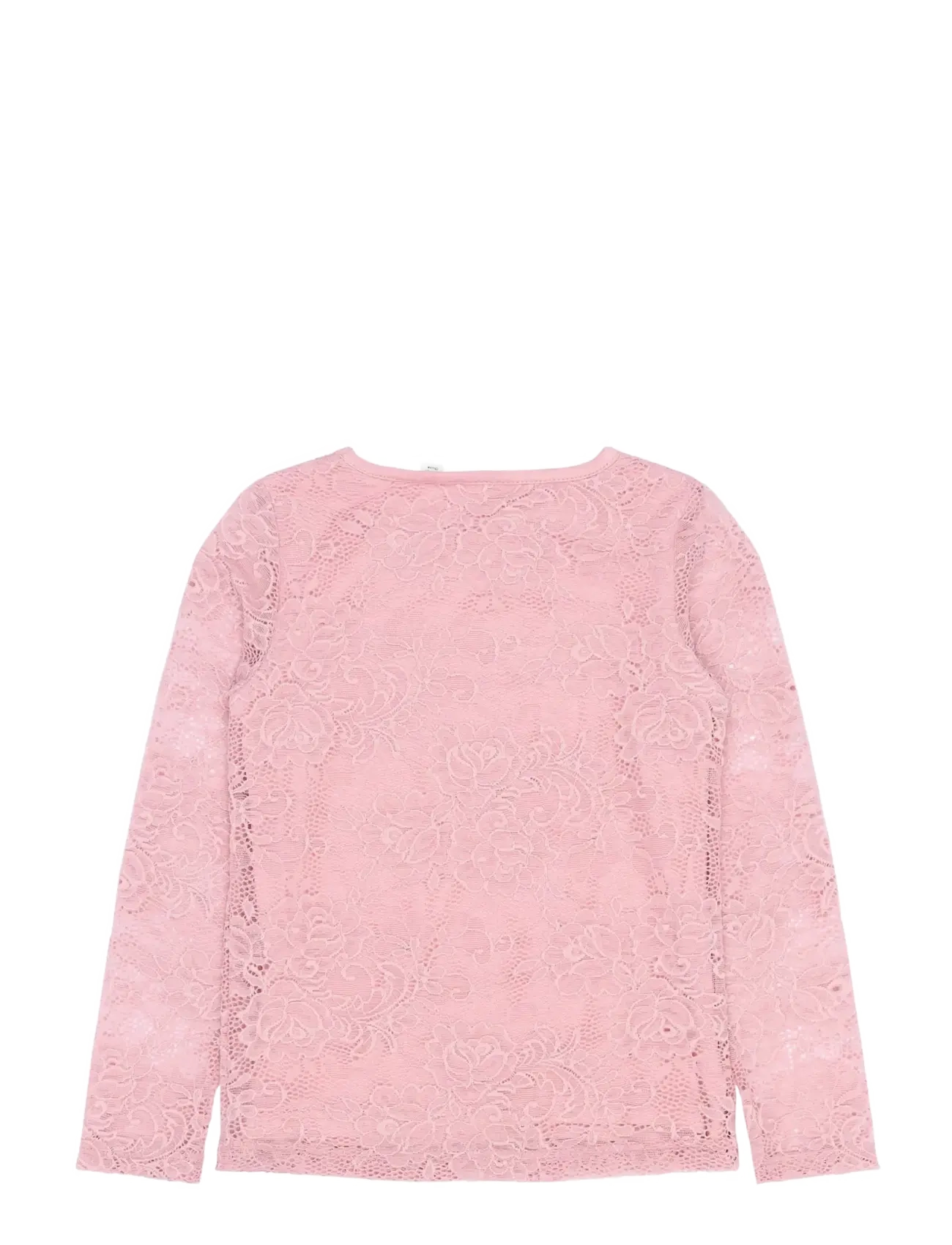The New - TNSybil L_S Lace Tee - silver pink - 1