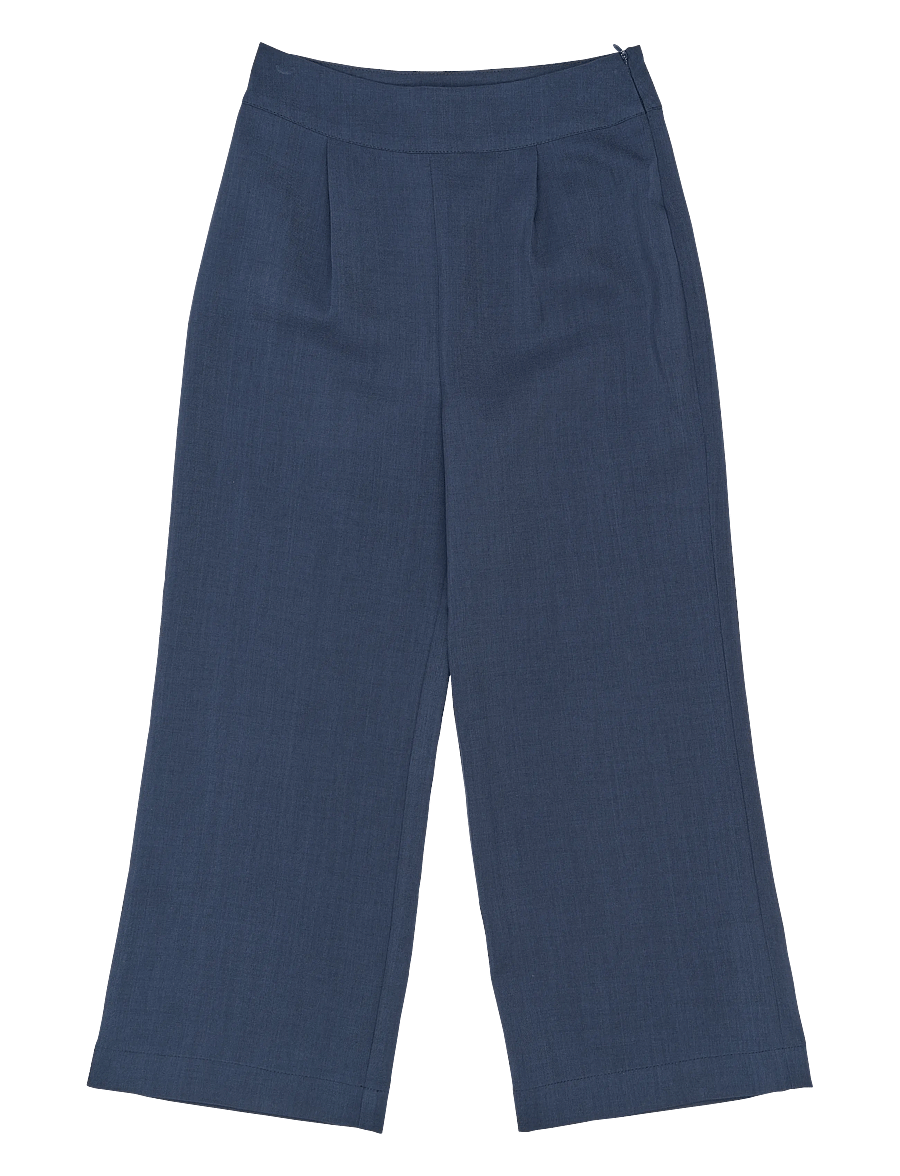 The New - TNSavannah Wide Pants - osta vanuse järgi - navy blazer - 1