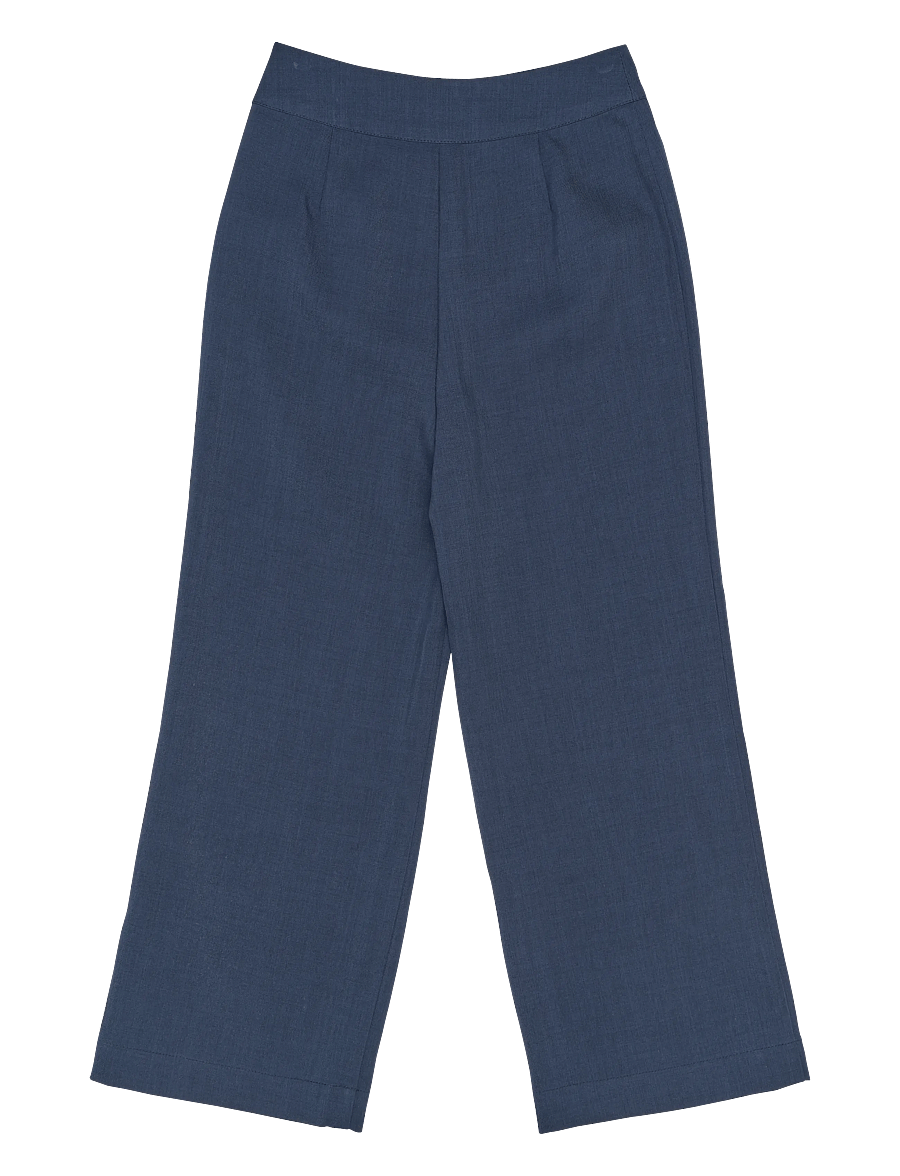 The New - TNSavannah Wide Pants - osta vanuse järgi - navy blazer - 2