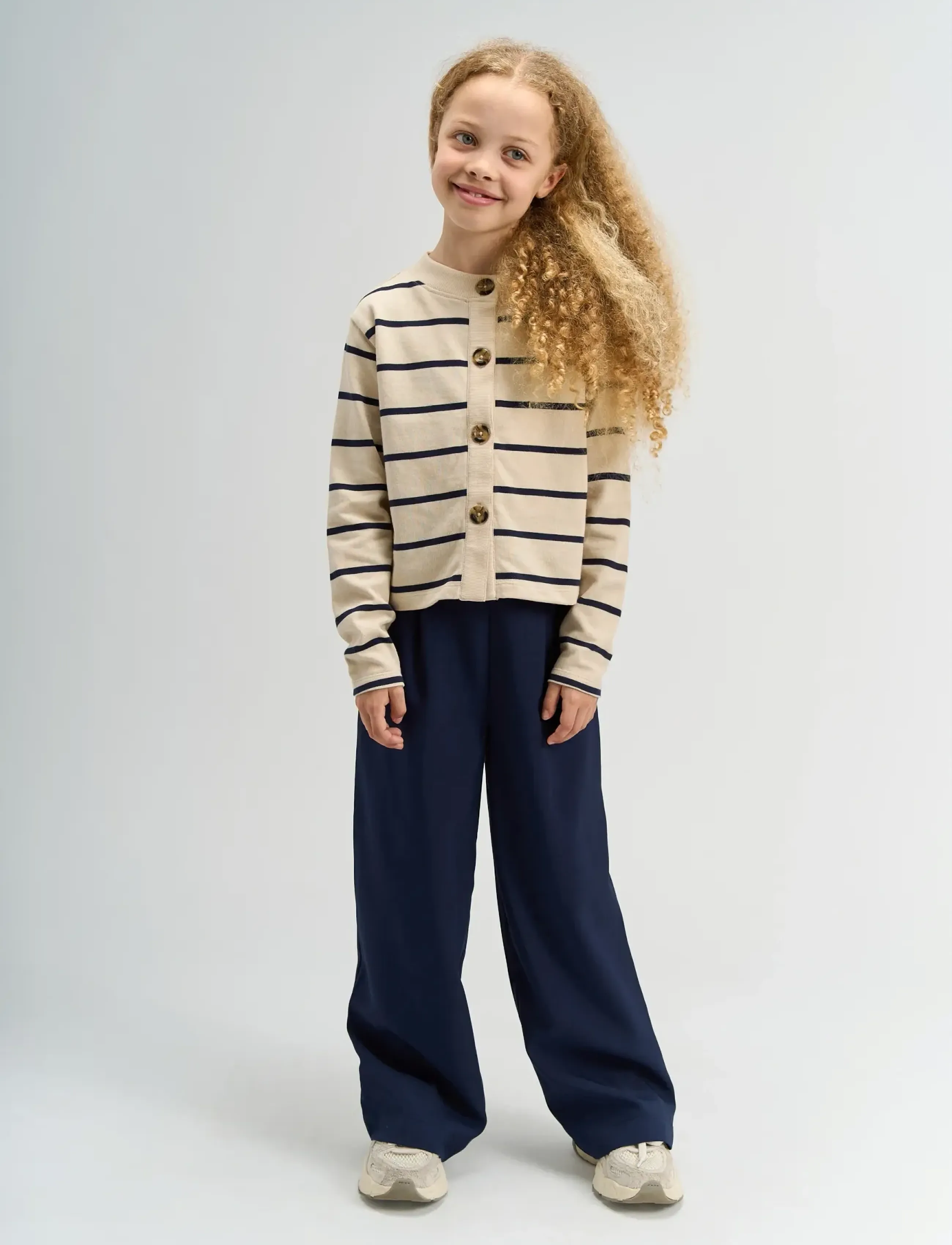 The New TNSavannah Wide Pants - Bukser - NAVY BLAZER / blue