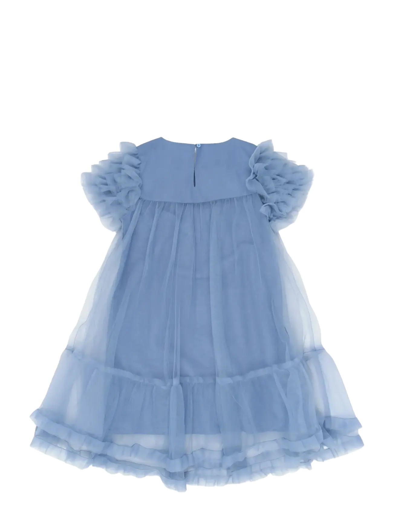 The New - TNHelen S_S Dress - kortærmede babykjoler - forever blue - 1