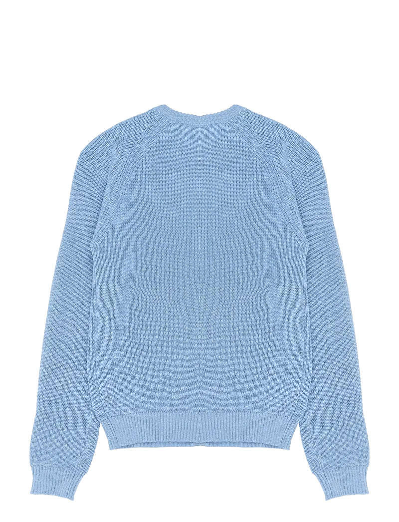 The New - TNSalvina Glitter Knit Cardigan - koftor - forever blue - 2