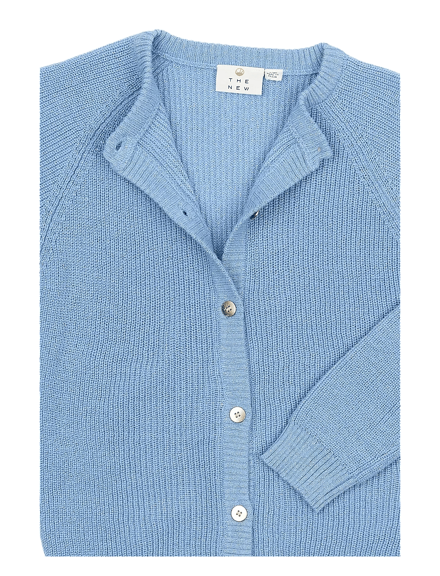 The New - TNSalvina Glitter Knit Cardigan - kardigany - forever blue - 3