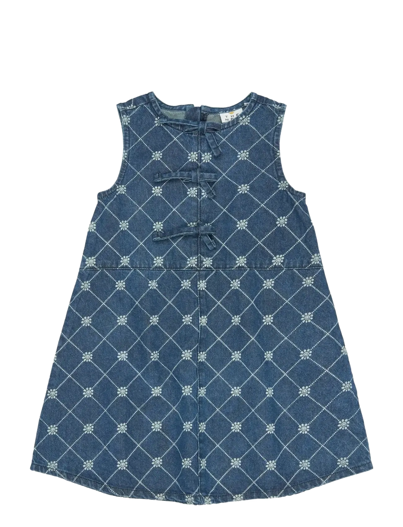 The New TNStine S_L Denim Dress - Kids 98-134 - MEDIUM BLUE DENIM / blue