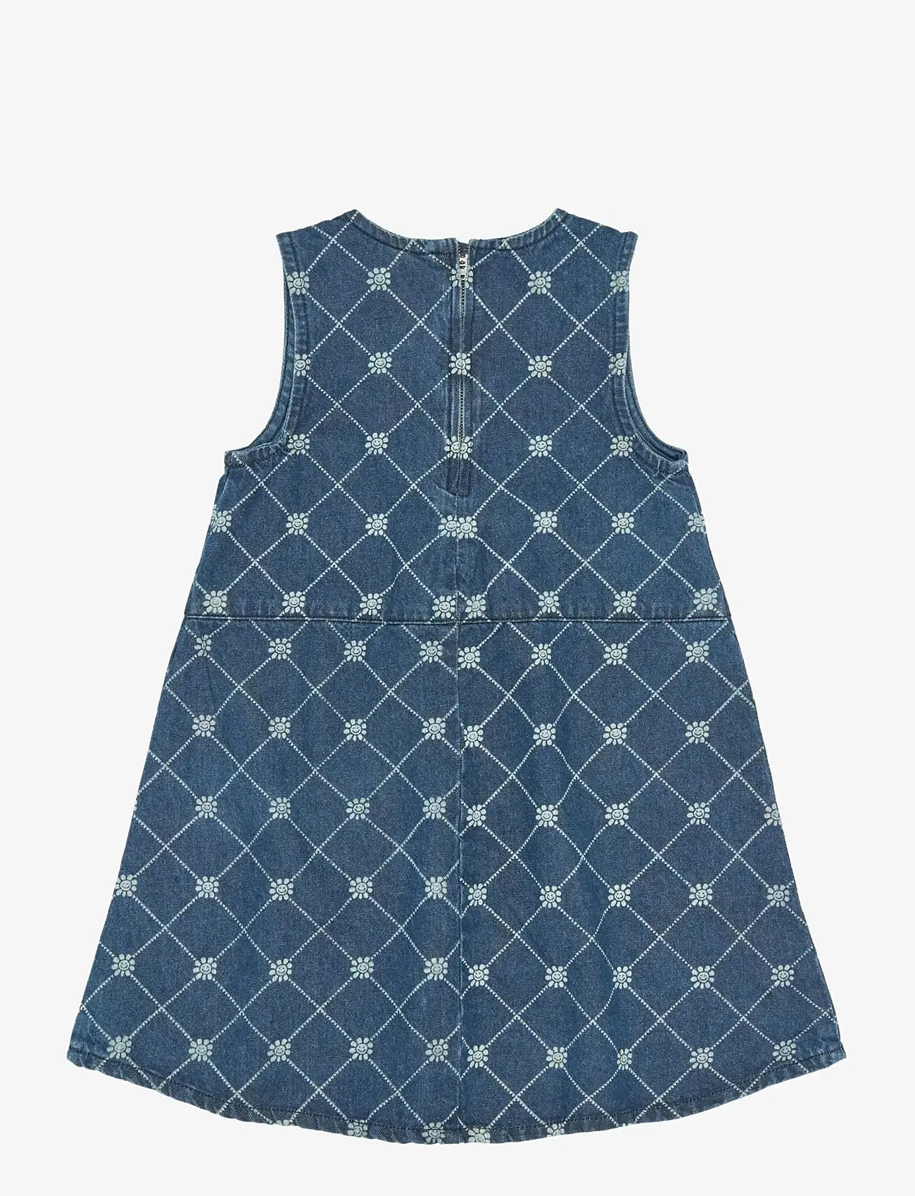 The New - TNStine S_L Denim Dress - sleeveless casual dresses - medium blue denim - 2