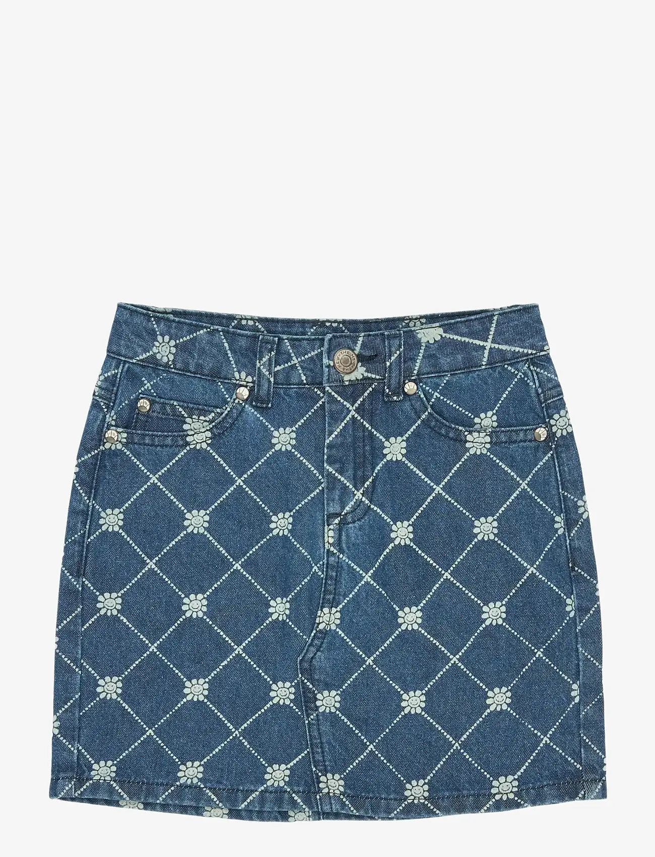 The New - TNStine Denim Skirt - trumpi sijonai - medium blue denim - 1