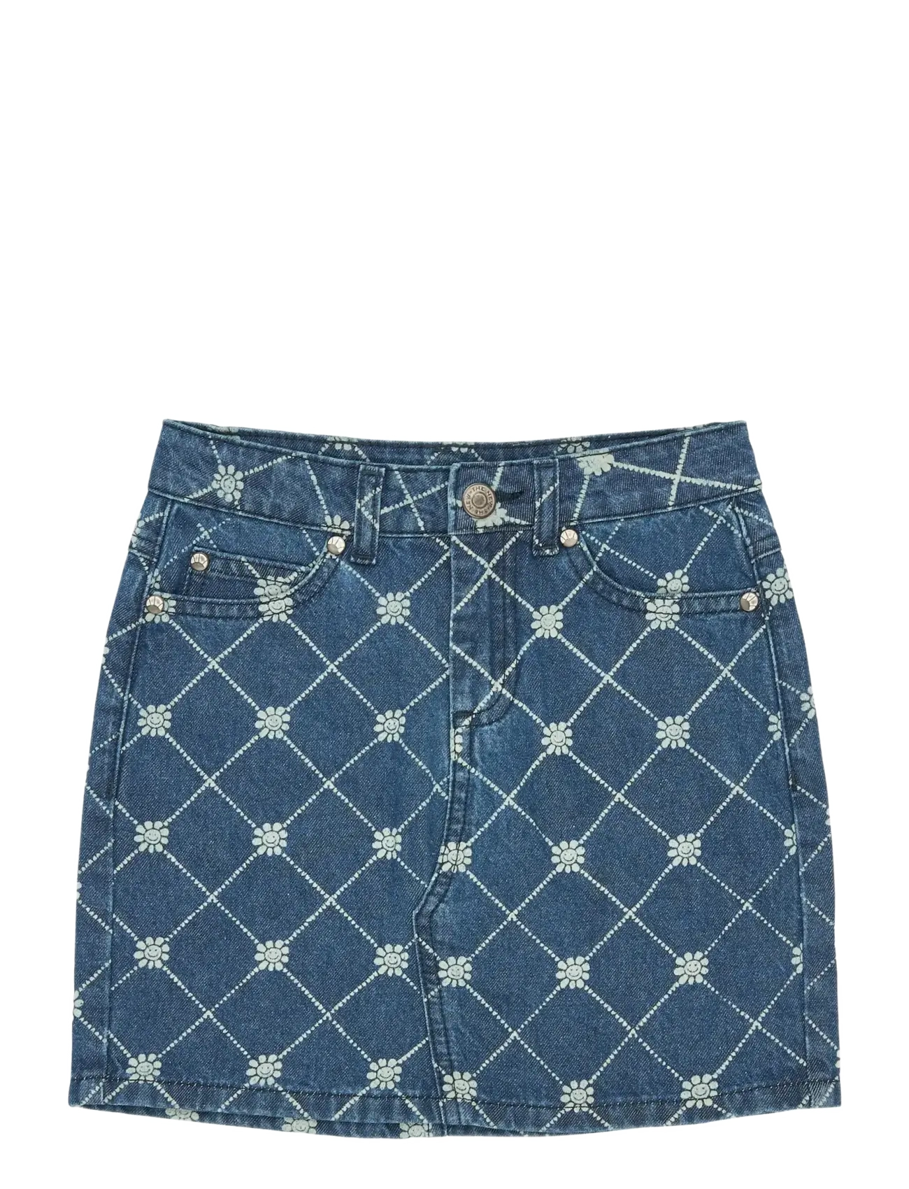 The New TNStine Denim Skirt - Röcke - MEDIUM BLUE DENIM / blue
