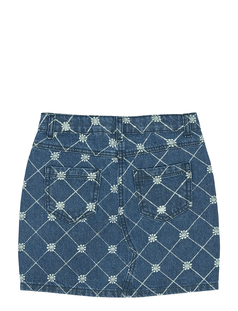 The New - TNStine Denim Skirt - trumpi sijonai - medium blue denim - 2