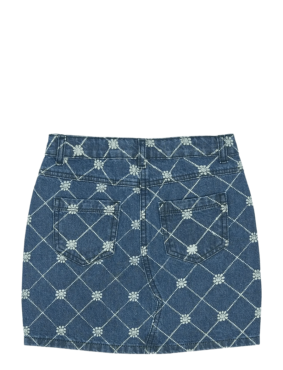 The New - TNStine Denim Skirt - korte nederdele - medium blue denim - 2