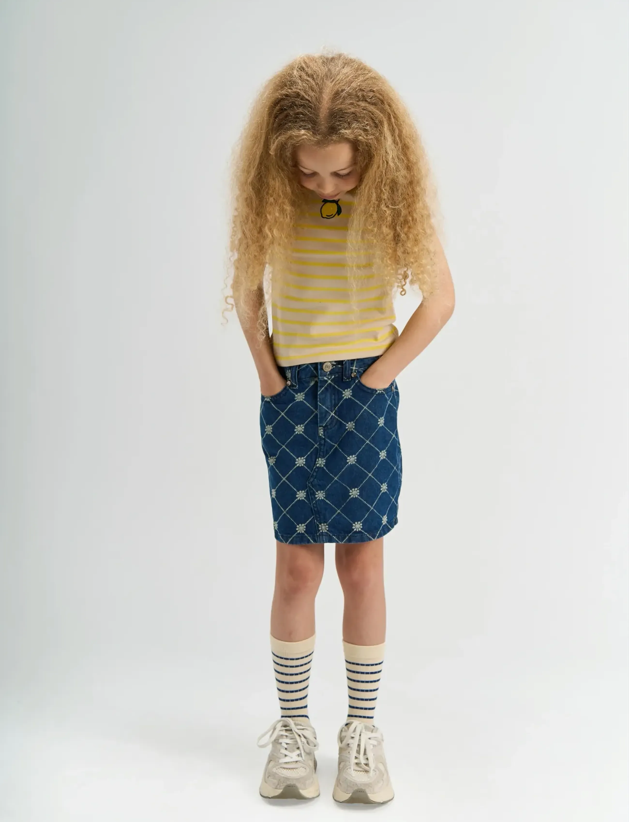 The New - TNStine Denim Skirt - korte nederdele - medium blue denim - 5