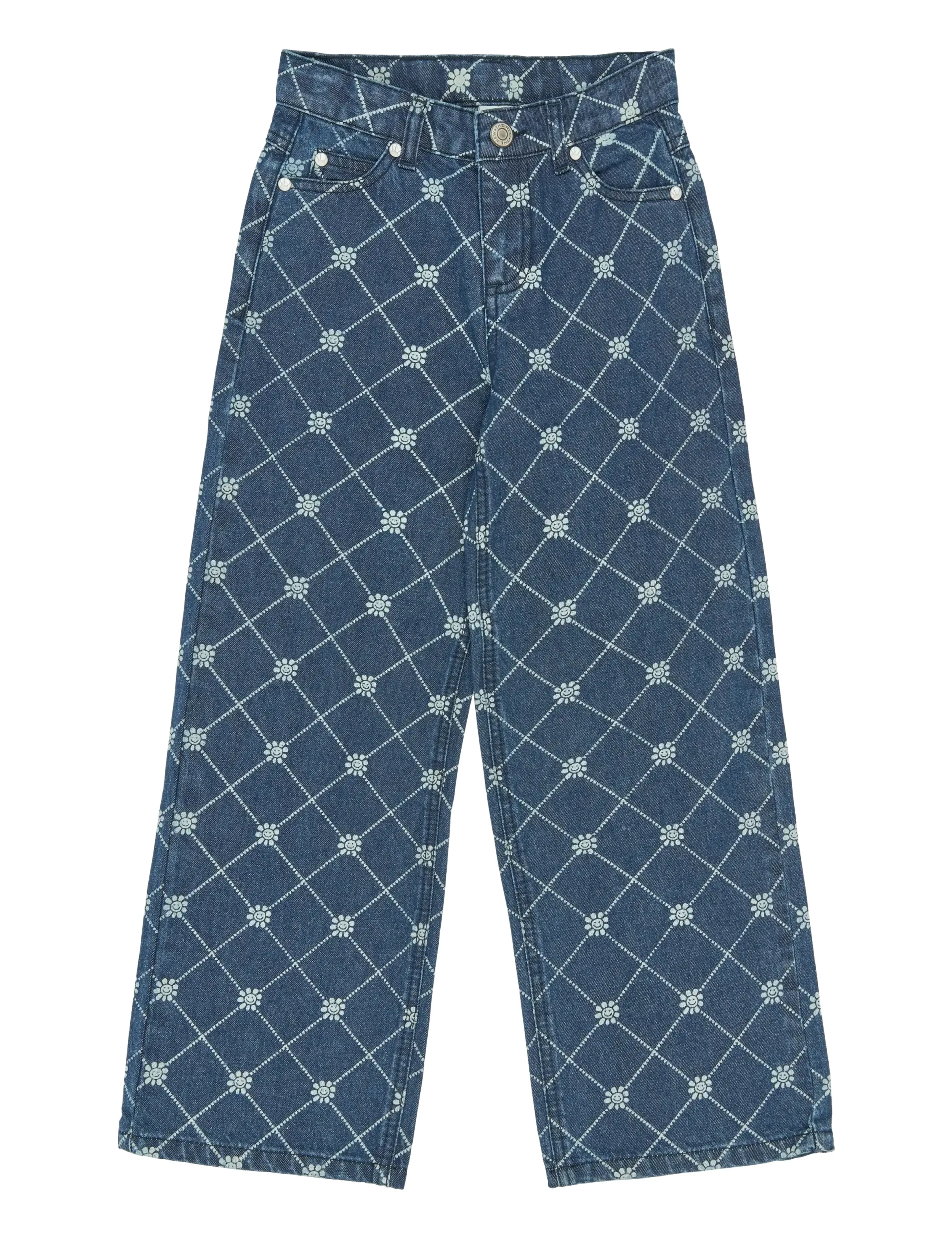 THE NEW Tnstine Wide Fit Jeans Blau - 6 - Kinder