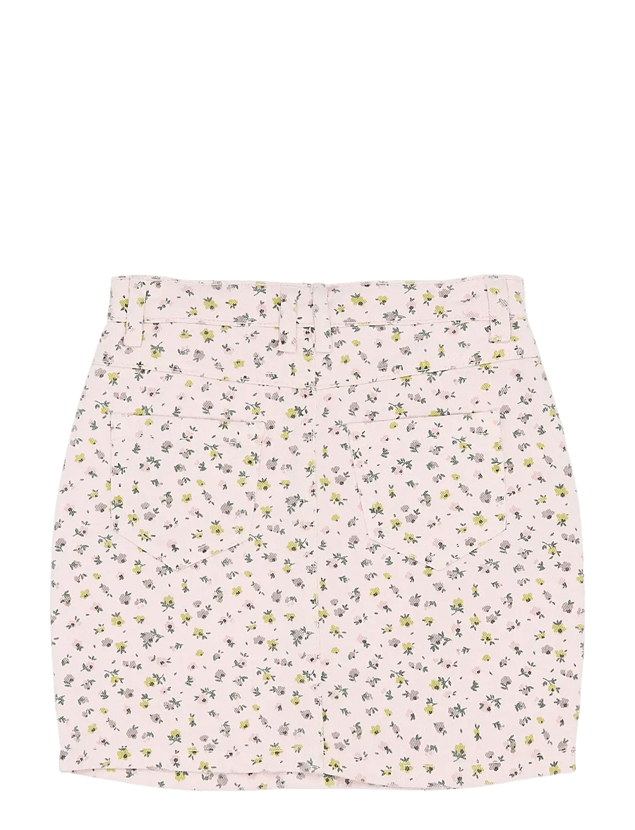 The New - TNSelda Denim Skirt - jupes courtes - light lilac aop - 2