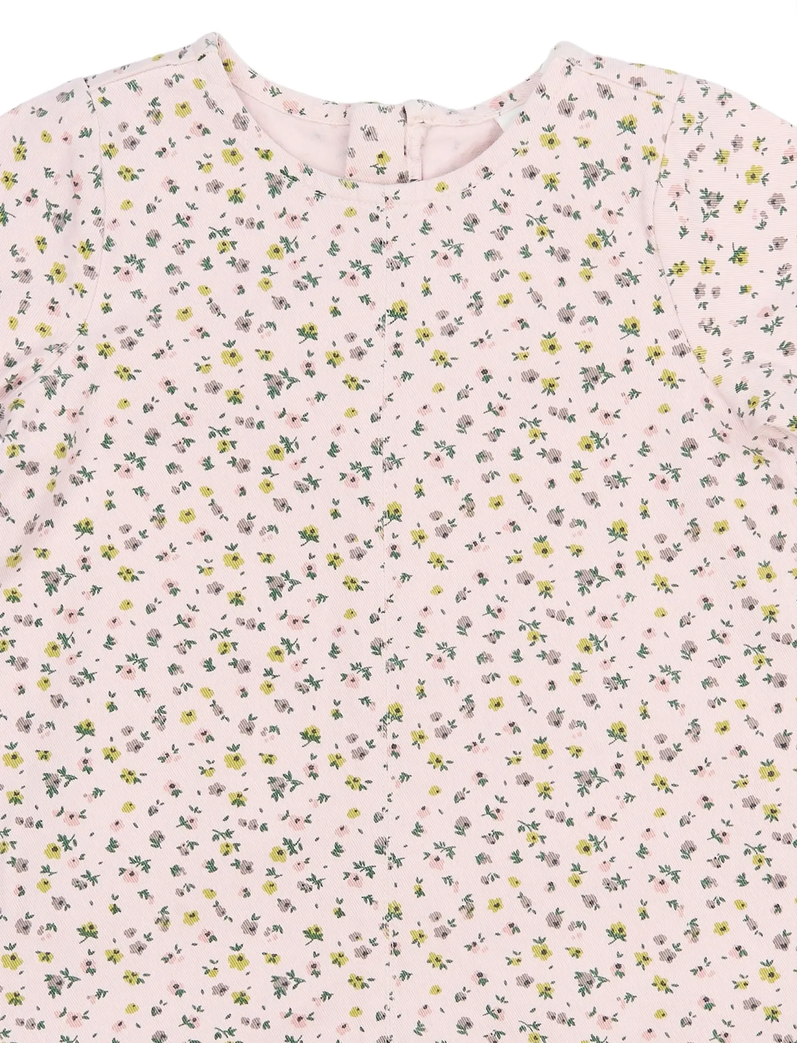 The New - TNSelda S_S Denim Dress - kurzärmelige freizeitkleider - light lilac aop - 2