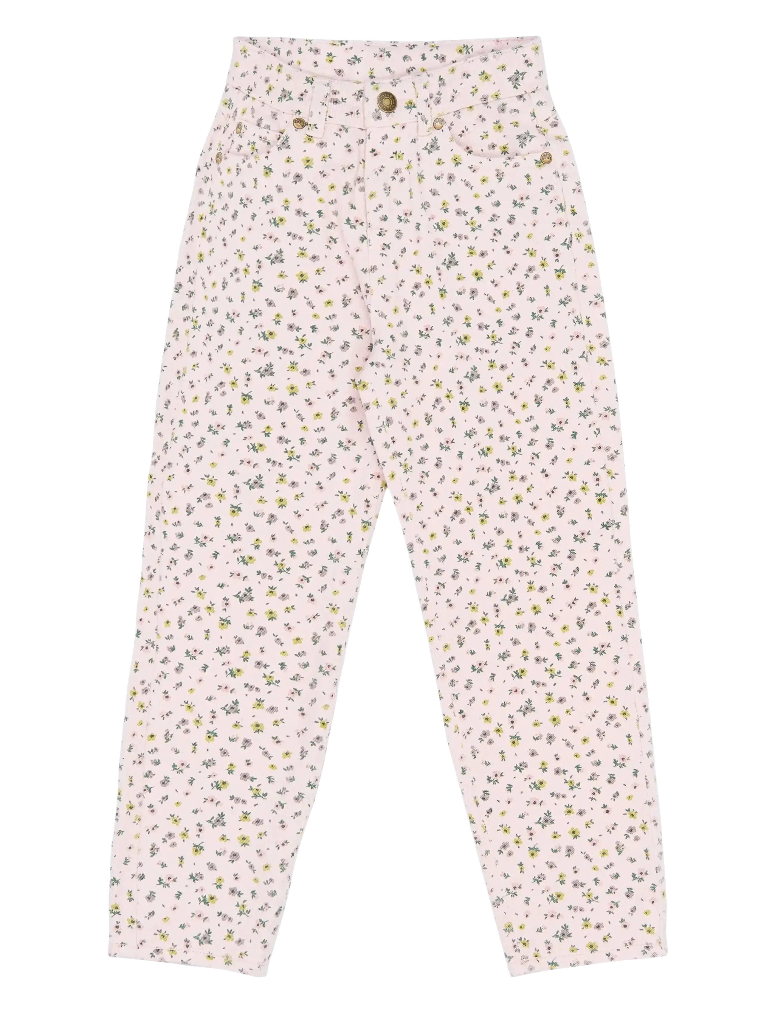 The New TNSelda Mom Fit jeans - Tapered jeans - LIGHT LILAC AOP / pink/rose