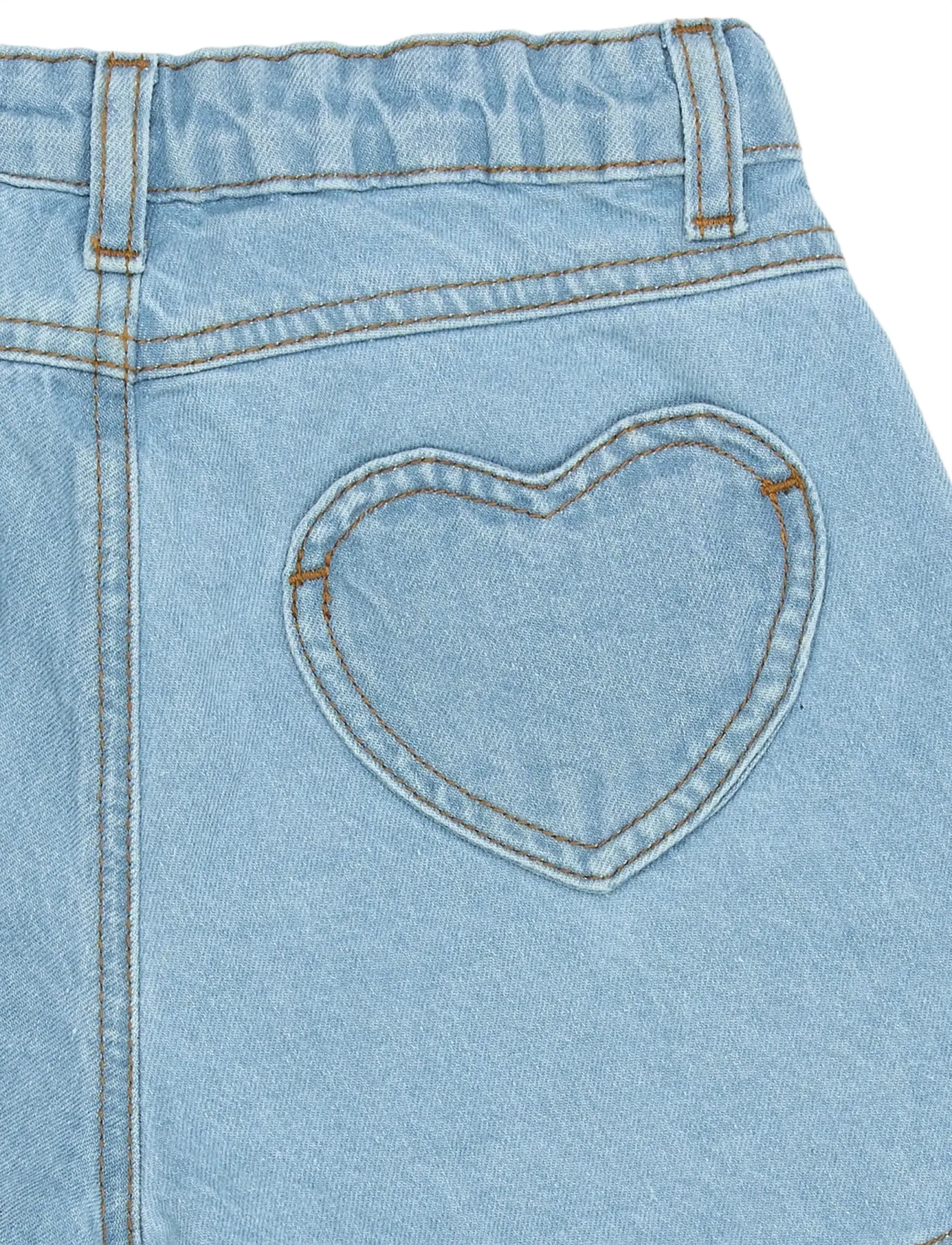 The New - TNSamantha Regular Fit Denim Shorts - denimshorts - light blue denim - 5