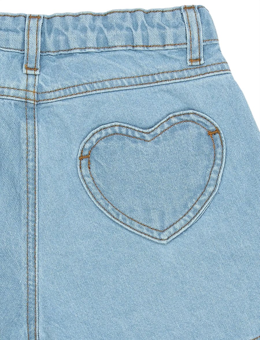 The New - TNSamantha Regular Fit Denim Shorts - denimshorts - light blue denim - 5